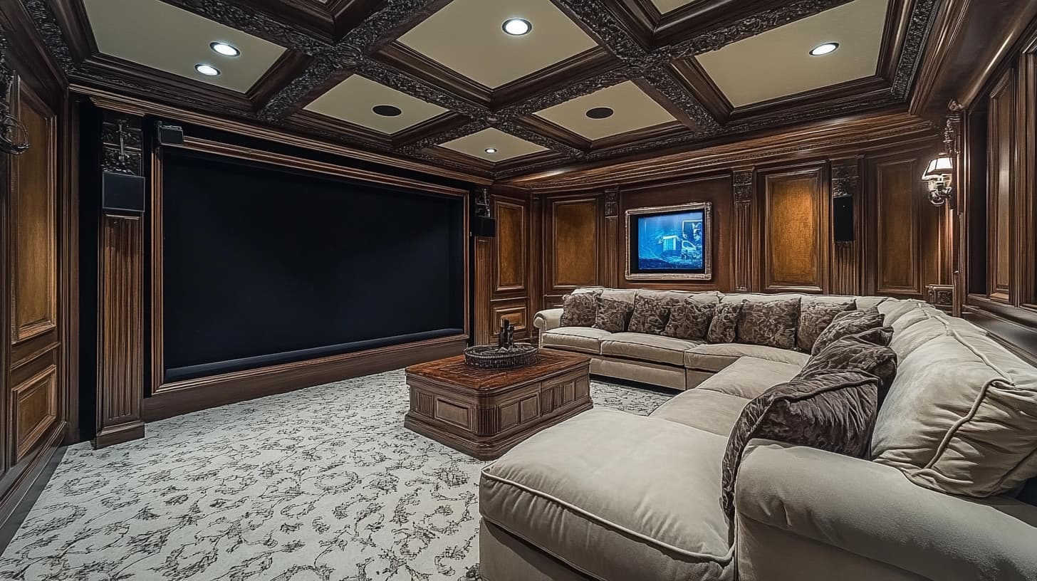 Texture, Color, and Silence: The New Triad of Home Theater Interior Design